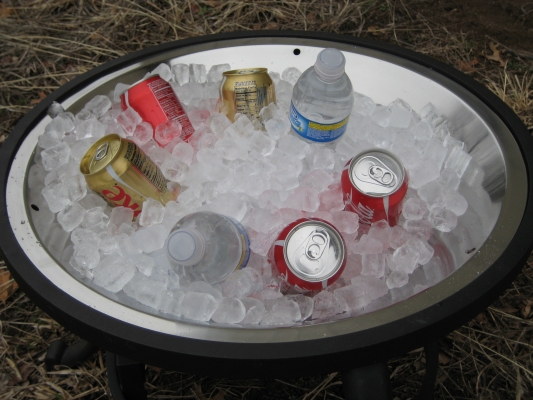 Fire Stone CFP42-K5 Ice Bowl for Center of Chat Fire Pit Table