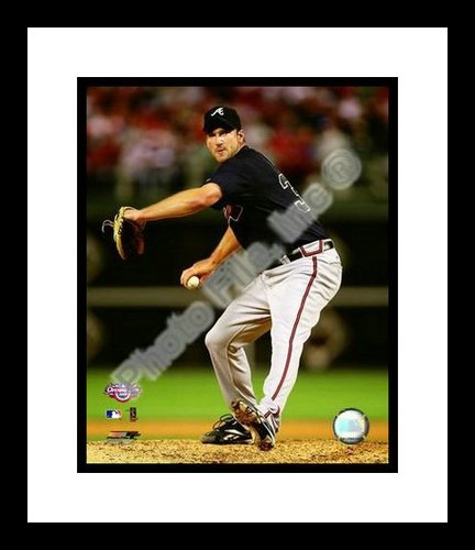 All About Autographs AAA-21087 Derek Lowe Atlanta Braves MLB Framed 8x10 Photograph 2009 Pitching