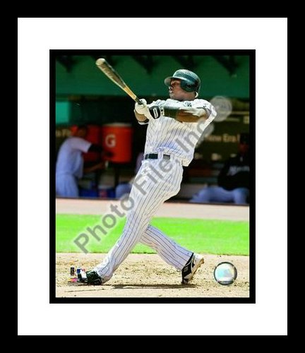 All About Autographs AAA-21089 Hanley Ramirez Florida Marlins MLB Framed 8x10 Photograph 2009 Batting