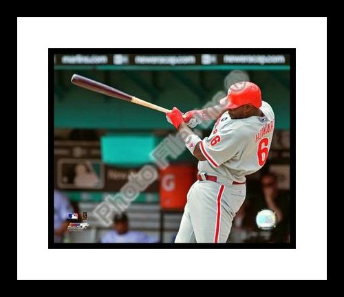 All About Autographs AAA-21098 Ryan Howard Philadelphia Phillies MLB Framed 8x10 Photograph 2009 Batting