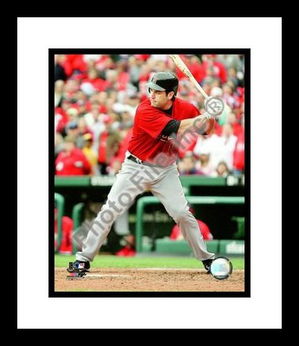 All About Autographs AAA-21109 Lance Berkman Houston Astros MLB Framed 8x10 Photograph 2009 Batting