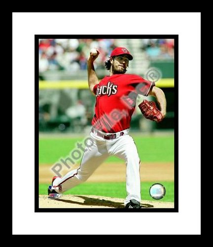 All About Autographs AAA-21121 Dan Haren Arizona Diamondbacks MLB Framed 8x10 Photograph 2009 Pitching
