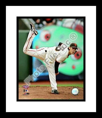 All About Autographs AAA-21131 Tim Lincecum San Francisco Giants MLB Framed 8x10 Photograph 2009 Pitching