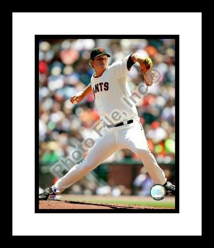 All About Autographs AAA-21133 Matt Cain San Francisco Giants MLB Framed 8x10 Photograph 2009 Pitching