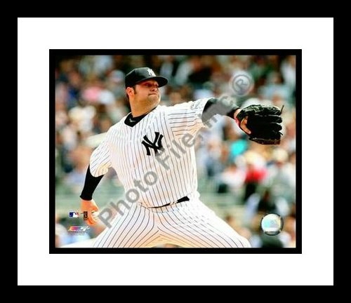 All About Autographs AAA-21152 Joba Chamberlain New York Yankees MLB Framed 8x10 Photograph 2009 Pitching