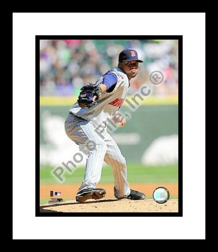 All About Autographs AAA-21178 Francisco Liriano Minnesota Twins MLB Framed 8x10 Photograph 2009 Pitching