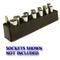 Mechanics Time Saver Mts783 3/8 Inch Drive Deep Black Socket Holder 5.5-22mm