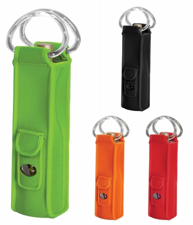 Picnic Time Barbera - Orange/Grey Neoprene Single Wine Tote 642-95-103
