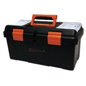 Bk00119005 20 Inch Plastic Tool Box With Tray And Dividers