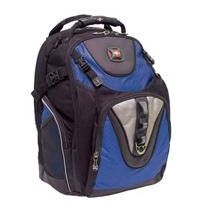 Wenger SwissGear Maxxum Backpack Backpack PVC Poly Nylon Blue Notebook Case GA-7303-06F00