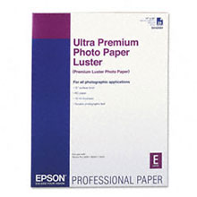 Epson Ultra Premium Photo Paper C 17 Inch x 22 Inch Luster 25 Sheet Photo Paper S042084