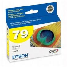 Epson 79 High-Capacity Yellow Ink Cartridge For Stylus Photo 1400 Printer Yellow T079420