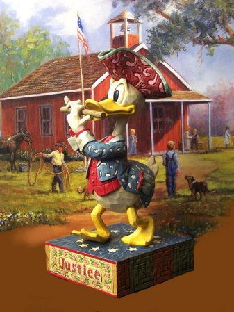 Jim Shore Disney s Donald Duck Song of Justice