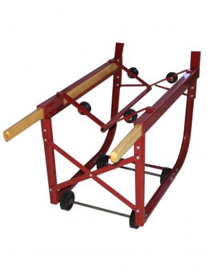 Milwaukee Hand Trucks 40782 55 Gallon Drum Cradle With Wood Handles