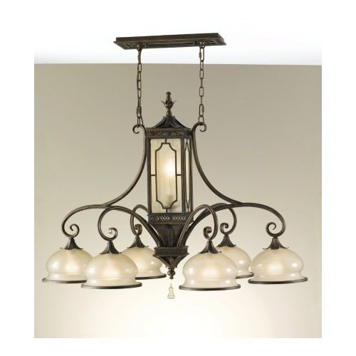 Murray Feiss F2307/6FG Parisienne Parlor Collection Firenze Gold 7Light Chandelier