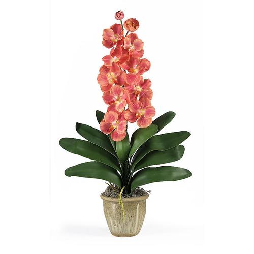 Nearly Natural 1112-SL Single Stem Vanda Orchid