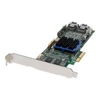 Adaptec 3805 8 Port SAS RAID Controller - 128MB DDR2 - PCI Express x4 - Up to 300MBps per Port - 2 x SFF-8087 SAS 300 - Serial Attached SCSI Internal