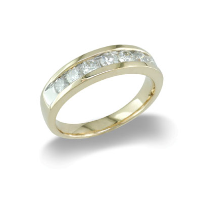 JewelryCastle 3-924-MR-14KYG-11 14K Gold Diamond Mens Ring Size 11