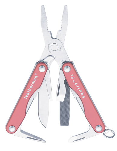 Leatherman 80070001K Squirt P4 Multi-Tool - Powder Pink
