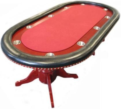 90 inch Texas Holdem Poker table w Raceway