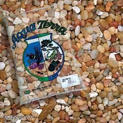 TopDawg Pet Supply Aqua Terra Gravel 5lb - River Jewels -6pc