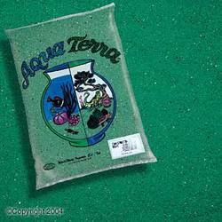 TopDawg Pet Supply Aqua Terra Sand 5lb - Green -6pc