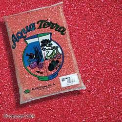 TopDawg Pet Supply Aqua Terra Sand 5lb - Red -6pc