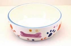 TopDawg Pet Supply Designer Stoneware Party Animal Dog Dish 5 party supplies