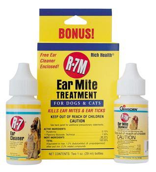 TopDawg Pet Supply R - 7 Professional Ear Mite Treatment Kit