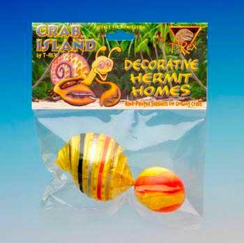 TopDawg Pet Supply Hermit Crab Homes Medium 2pk
