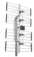 Digiwave ANT - 2085 - Outdoor 4 Bay HD TV Digital Antenna with U-Pipe