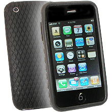 ihx-mobile RSAP3GBK - Rubber Skin For Apple Iphone 3G - Black picture
