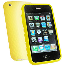 ihx-mobile RSAP3GYW - Rubber Skin For Apple Iphone 3G - Yellow picture