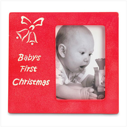 Baby s First Christmas Photo Frame by SWM