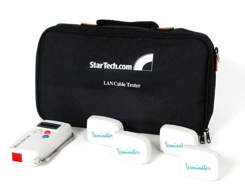 STARTECH.COM LANTESTPRO Professional LAN Cable Tester with 4 Remote Loopback Plugs
