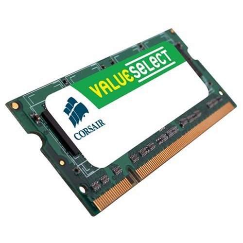 Corsair Value Select 2GB DDR2 SDRAM Memory Module - 2GB - 667MHz DDR2-667/PC2-5300 - DDR2 SDRAM - 200-pin SoDIMM
