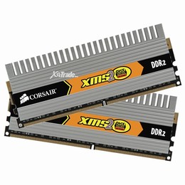 Corsair XMS2 2GB DDR2 SDRAM Memory Module - 2GB - 800MHz DDR2-800/PC2-6400 - Non-ECC - DDR2 SDRAM - 240-pin DIMM