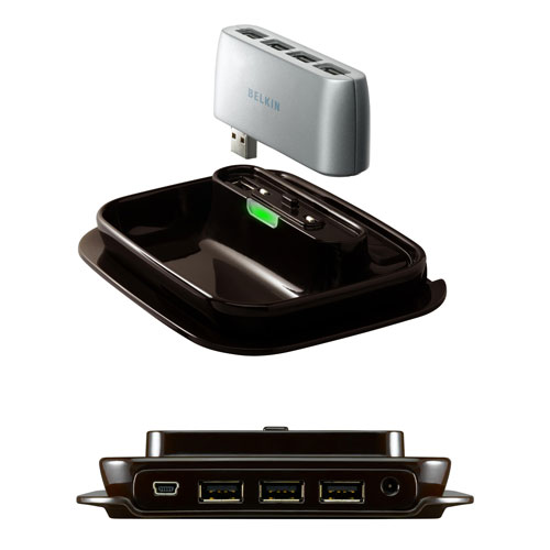 Belkin 7 Port USB 2.0 HubToGo  7 x 4pin USB 2.0  USB  External