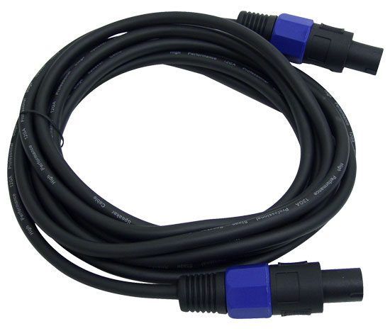 SOUND AROUND/PYLE INDUSTRIES PPSS15 15ft. 12 Gauge Professional Speaker Cable Speakon to Speakon