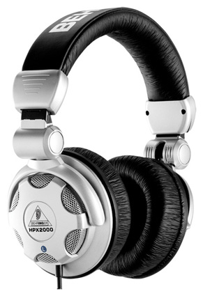 BEHRINGER USA INC HPX2000 High-Definition DJ Headphones with Ultra-rugged headband construction