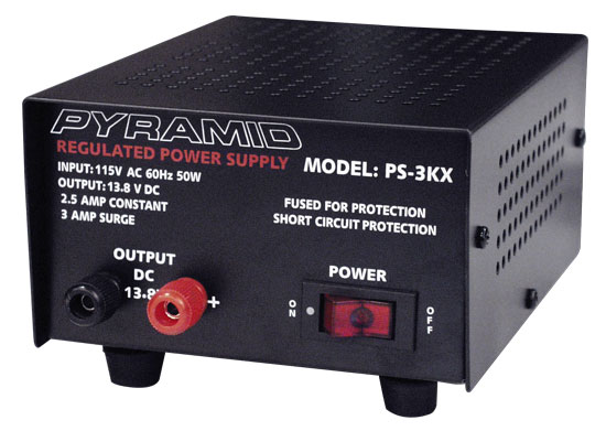 Sound Around Electronics Ps3kx 2.5 Amp Power Supply