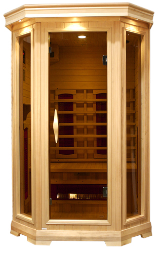 King Saunas GDI6272 Ruby Carbon 2 Person Sauna