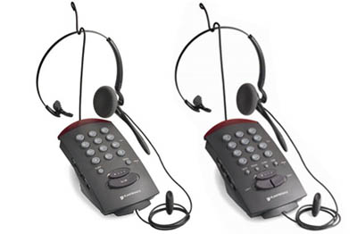 Plantronics T10H Single Line Telephone Amplifier Headset