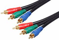 CABLES UNLIMITED AUD137006 CABLES 6 COMPONENT VIDEO
