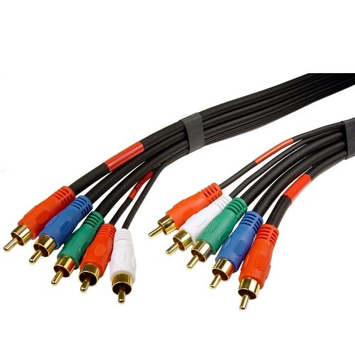 CABLES UNLIMITED AUD138012 CABLES 12 COMPONENT AUDIO/VIDEO