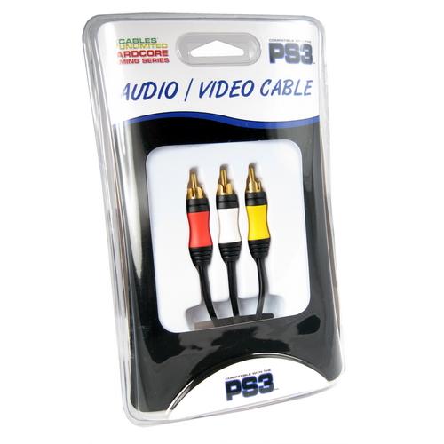 Cables Unlimited GAM1000 Cable Gaming Ps3 Av Cable (Like