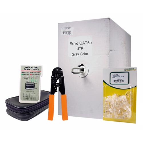 CABLES UNLIMITED UTP6350KIT CABLE RJ45 NETWORK INSTALLATION KIT