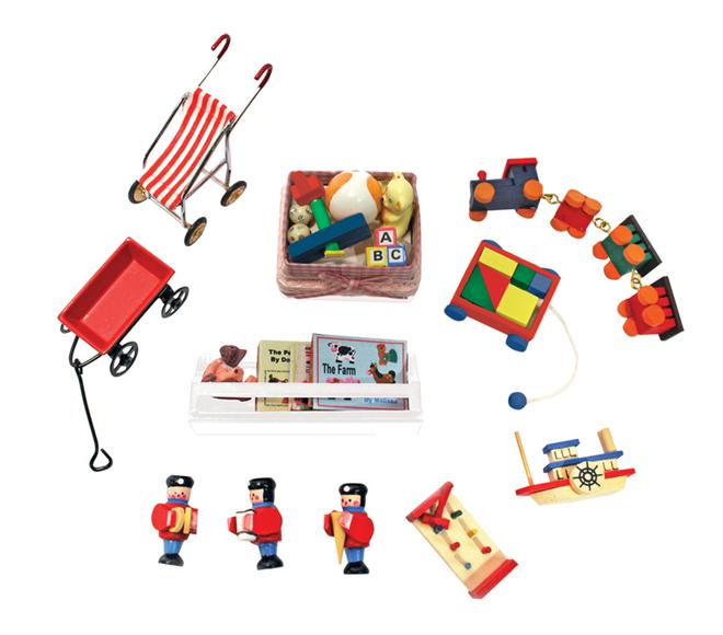 Melissa and Doug MD_2593 Dollhouse Nursery Accessories