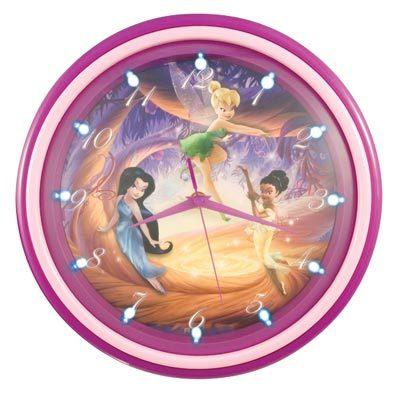 KNG America 001718 Fairies LED Musical Wall Clock