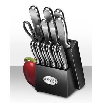 Ginsu 04835 14pc Stainless Steel CounterSaver Set04835